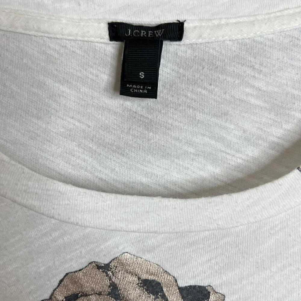 J. Crew Floral T-Shirt Bundle x2 Sz. Small